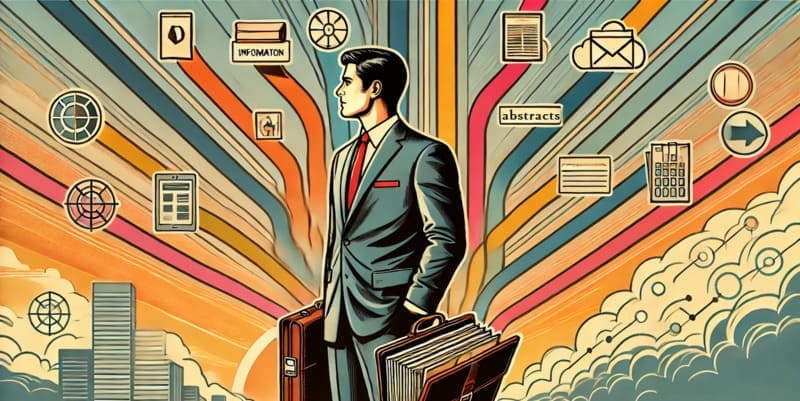 「要点・要約・要旨」活用術のイメージイラスト