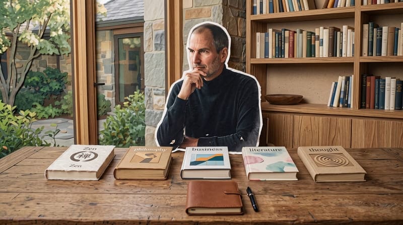 スティーブ・ジョブズは何を読んだ?思想を知る5冊のイメージ